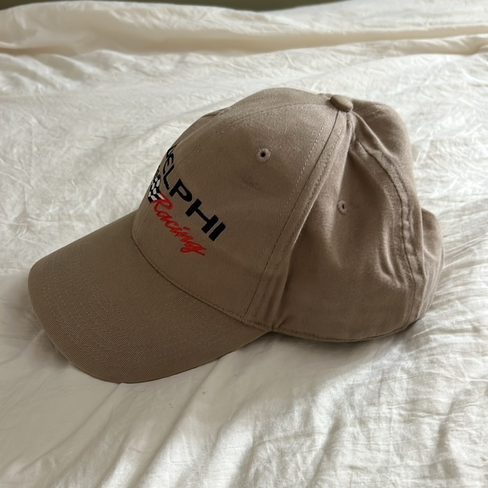 Delphi Racing Tan Adjustable Hat - Picture 2 of 3